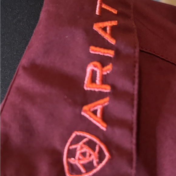 Ariat Deep Plum Long-Sleeve Button-Up Shirt - Picture 3 of 6